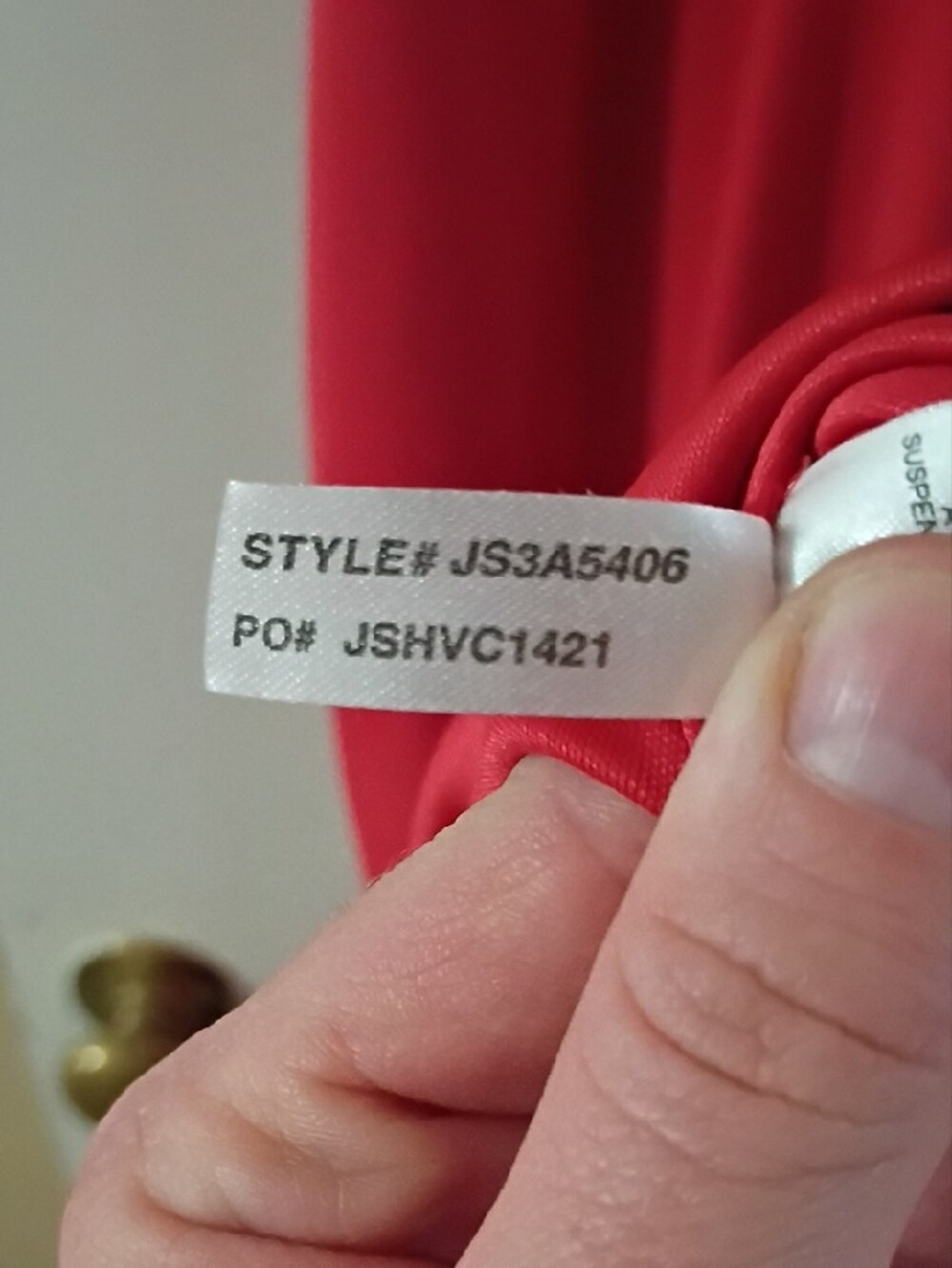 Jessica Simpson Coral Flutter Sleeve Wrap-Style Dress – Size 14 - Picture 3 of 7